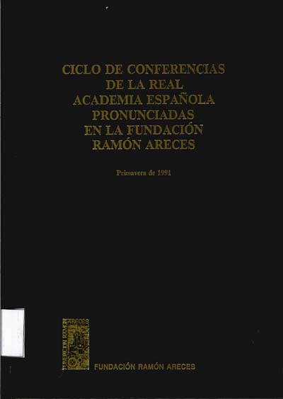 Cover of Ciclo de conferencias de la Real Academia Española.