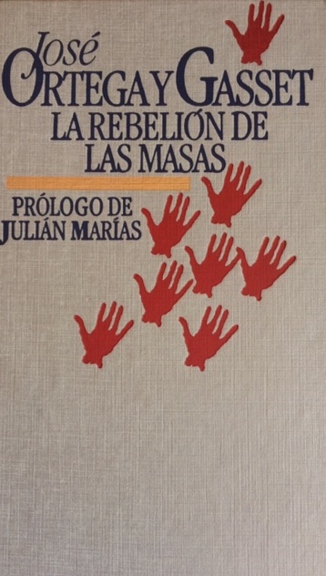 Cover of La rebelión de las masas
