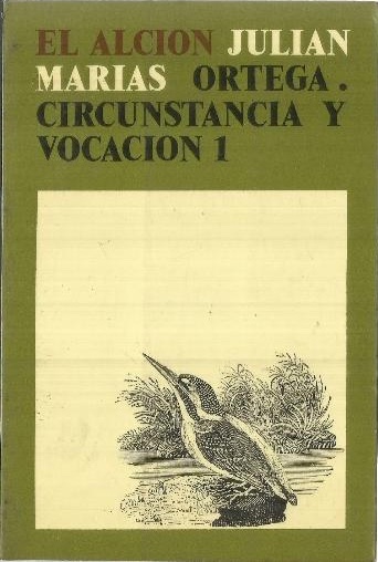 Cover of Ortega. Circunstancia y vocación 1