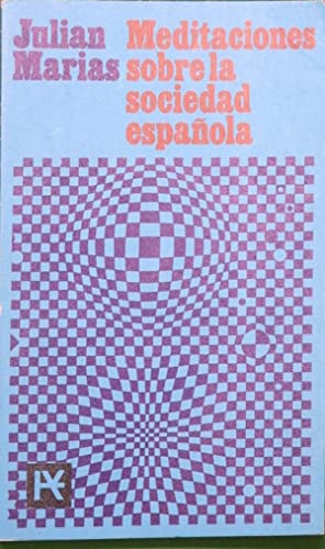 Cover of Meditaciones sobre la sociedad española