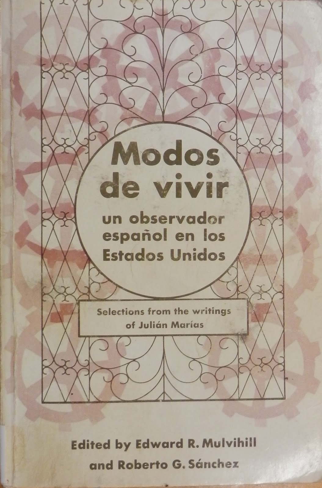 Cover of Modos de vivir